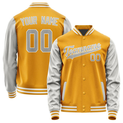 Custom Yellow Gray Jacket JA1919041918B31804