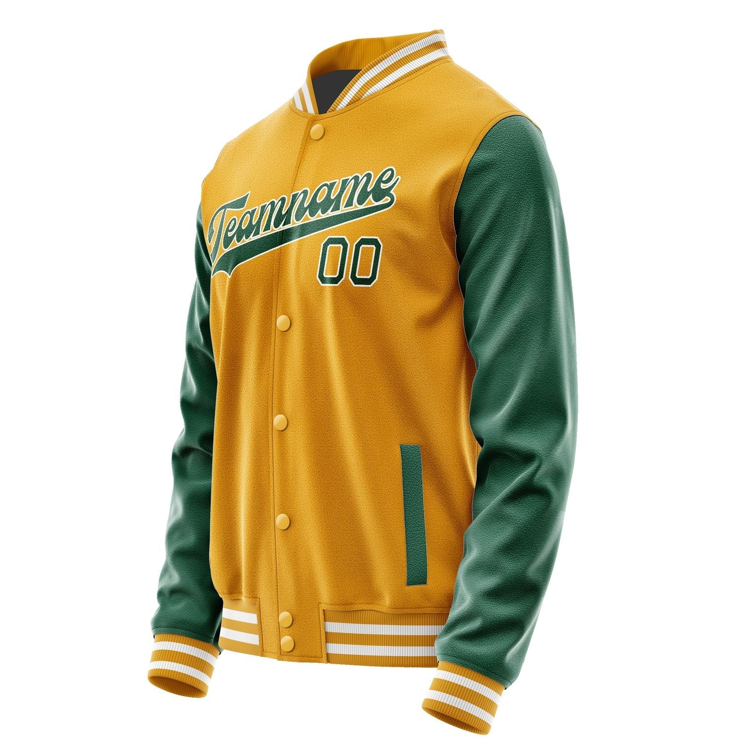 Custom Yellow Green Jacket JA1919051918B31805