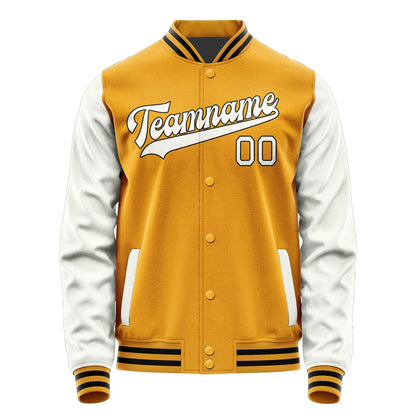 Custom Yellow White Jacket JA1919181917B31718