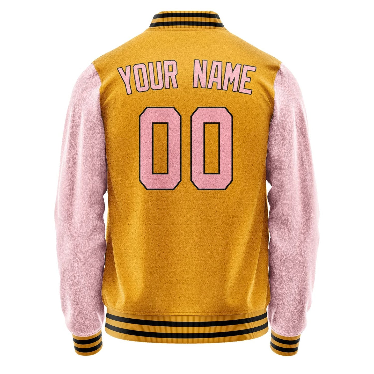 Custom Yellow Light Pink Jacket JA1919211917B31721