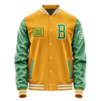 Custom Yellow Emerald Green Jacket JA191924191818242418