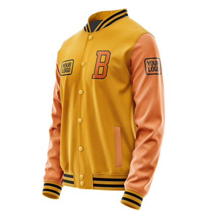 Custom Yellow Orange Jacket JA191928191717282817
