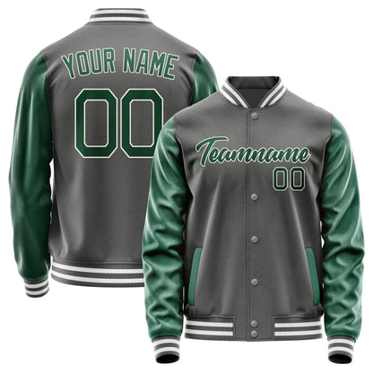 Custom Dark Grey Green Jacket JA2020052018B21805