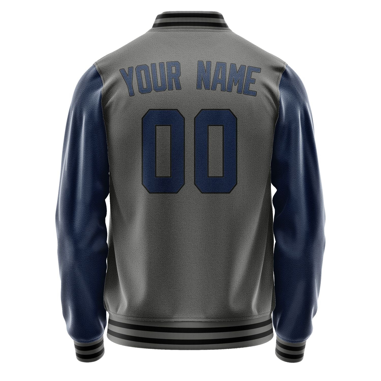 Custom Dark Grey Blue Jacket JA2020102017B31710