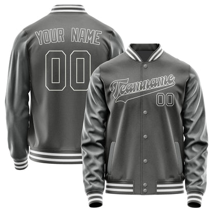 Custom Dark Grey Dark Grey Jacket JA2020202018B31820