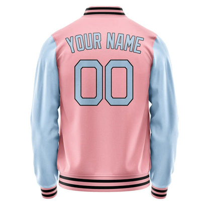 Custom Light Pink Light Blue Jacket JA2121082117B21708