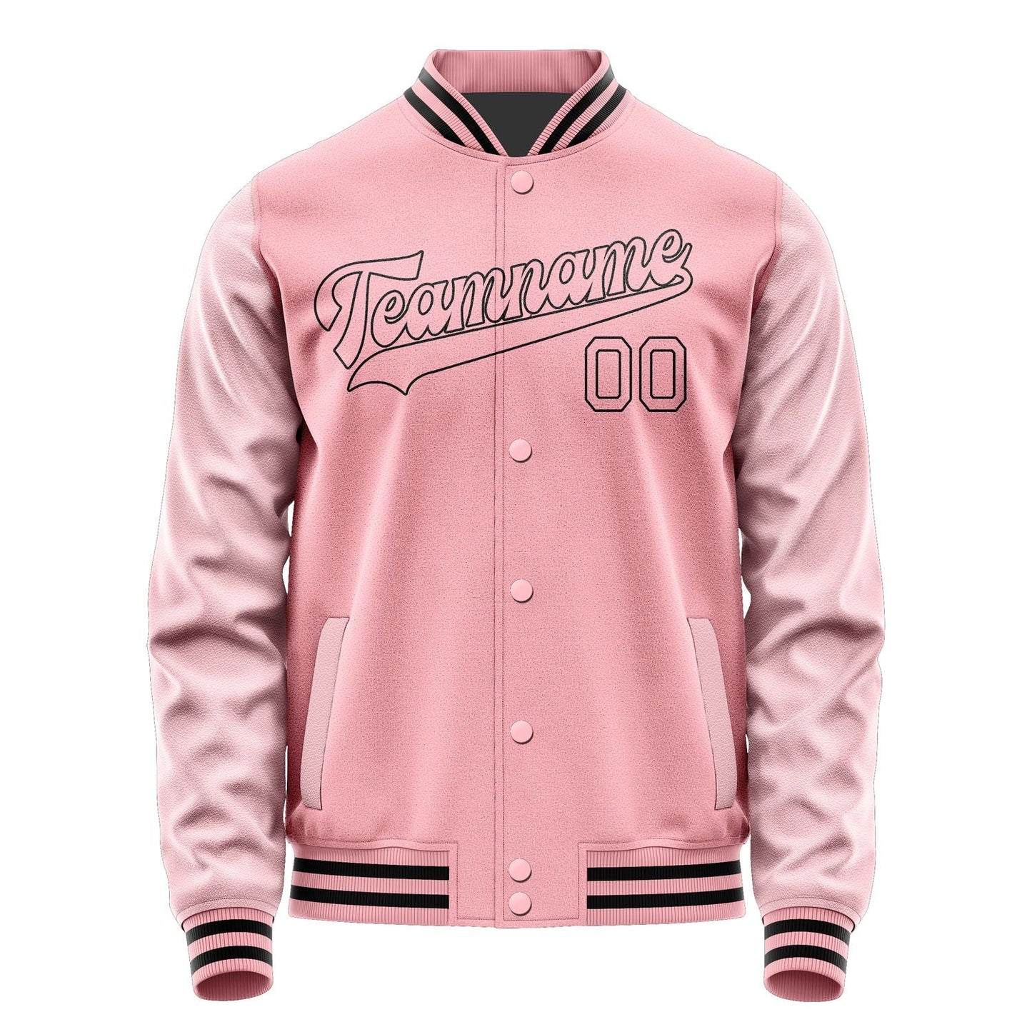 Custom Light Pink Light Pink Jacket JA2121212117B31721