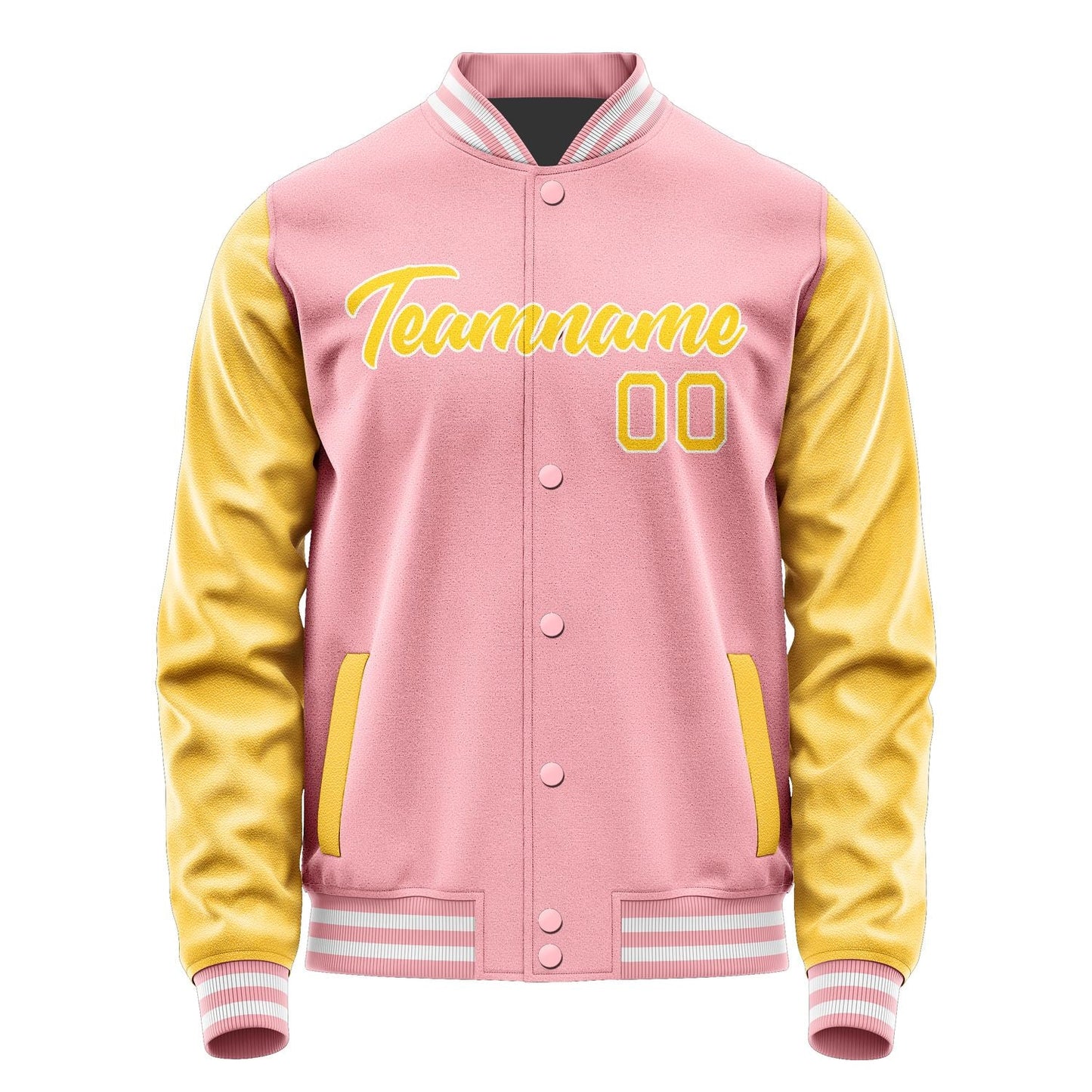 Custom Light Pink Gold Jacket JA2121302118B21830