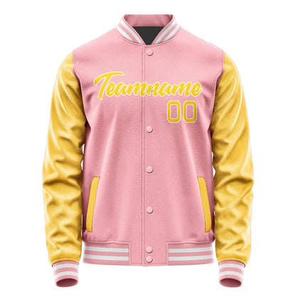 Custom Light Pink Gold Jacket JA2121302118B21830