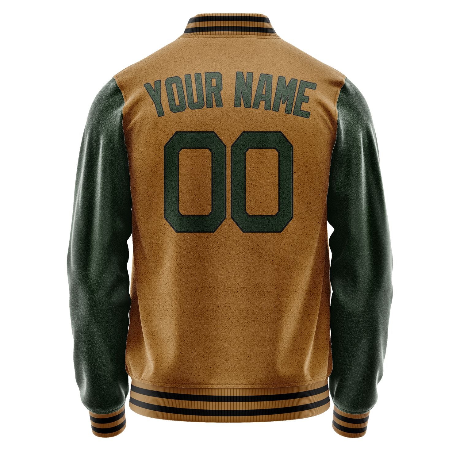 Custom Khaki Dark Green Jacket JA2222062217B21706