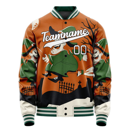 Custom Brown Halloween Jacket