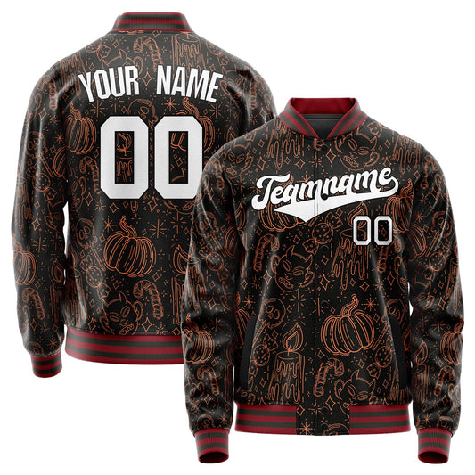 Custom Black Halloween Jacket JA2240927SK005