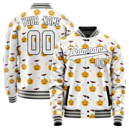 Custom White Halloween Jacket JA2240927SK008