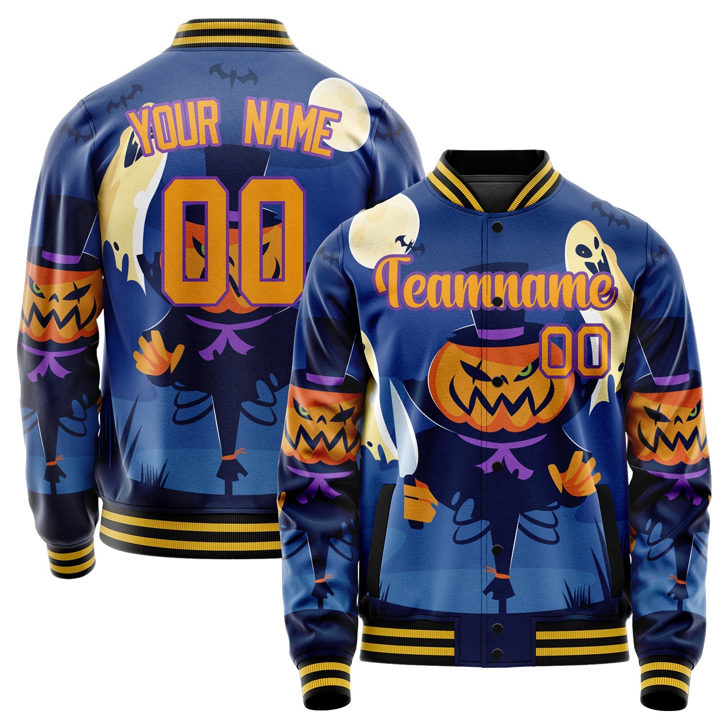Custom Royal Halloween Jacket JA2240927SK023