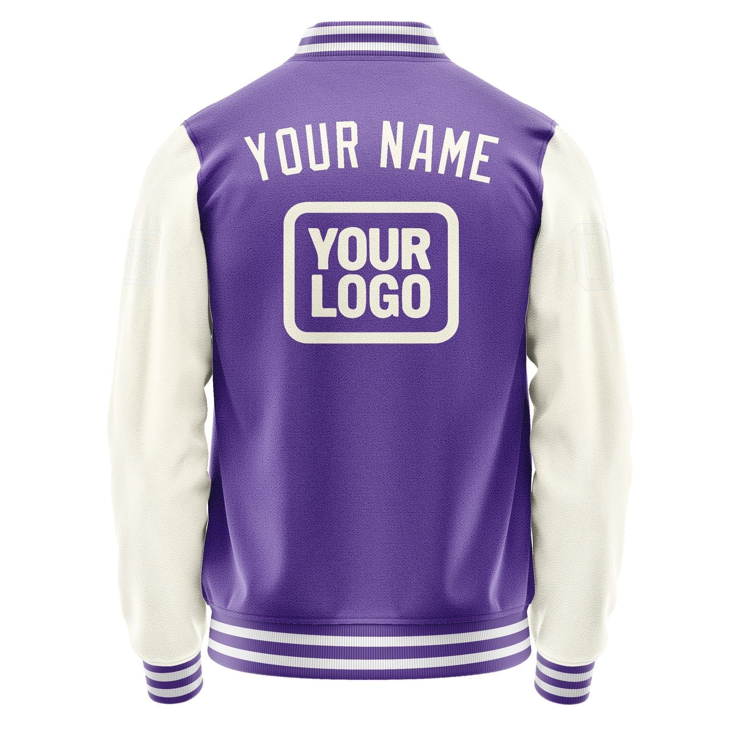 Custom Light Purple Cream Jacket JA232303231818030318