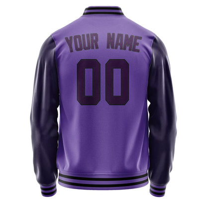Custom Light Purple Purple Jacket JA2323072317B31707