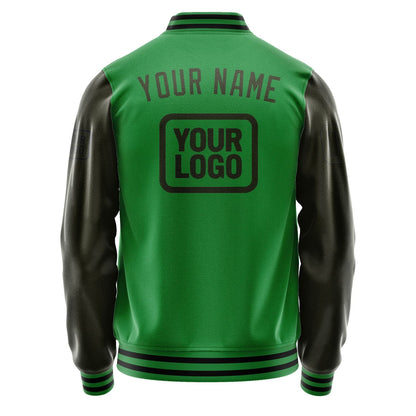Custom Emerald Green Olive Jacket JA242402241717020217