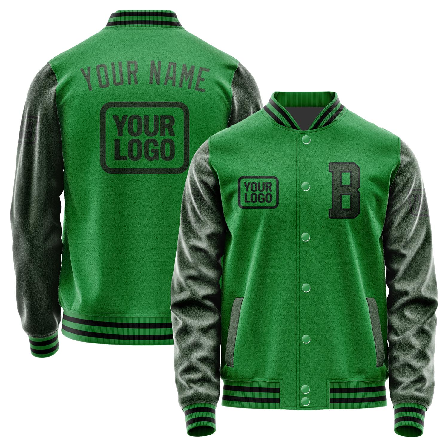 Custom Emerald Green Dark Green Jacket JA242406241717060617