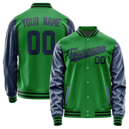 Custom Emerald Green Blue Jacket JA2424102417B31710
