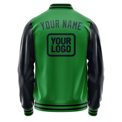 Custom Emerald Green Navy Jacket JA242411241717111117