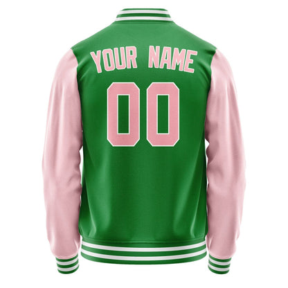 Custom Emerald Green Light Pink Jacket JA2424212418B31821