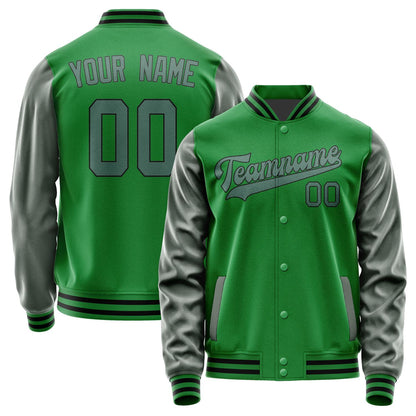 Custom Emerald Green Blue Green Jacket JA2424272417B31727