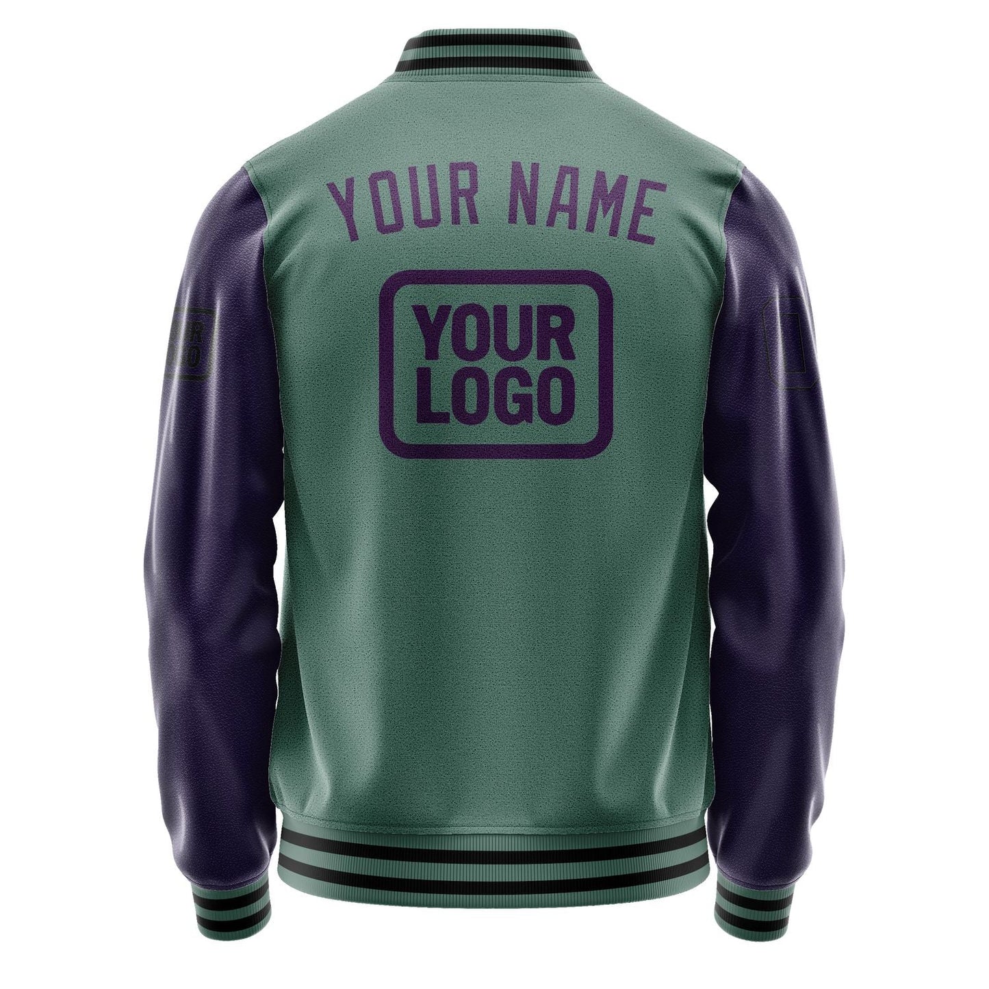 Custom Blue Green Purple Jacket JA272707271717070717