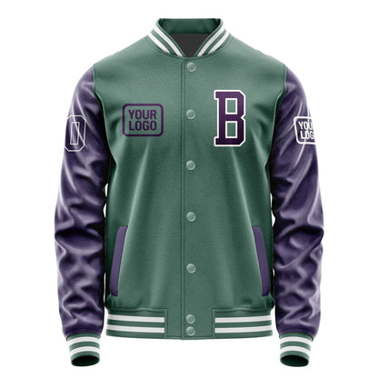 Custom Blue Green Purple Jacket JA272707271818070718