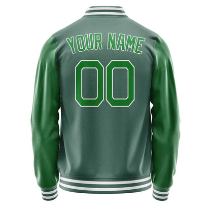 Custom Blue Green Emerald Green Jacket JA2727242718B21824