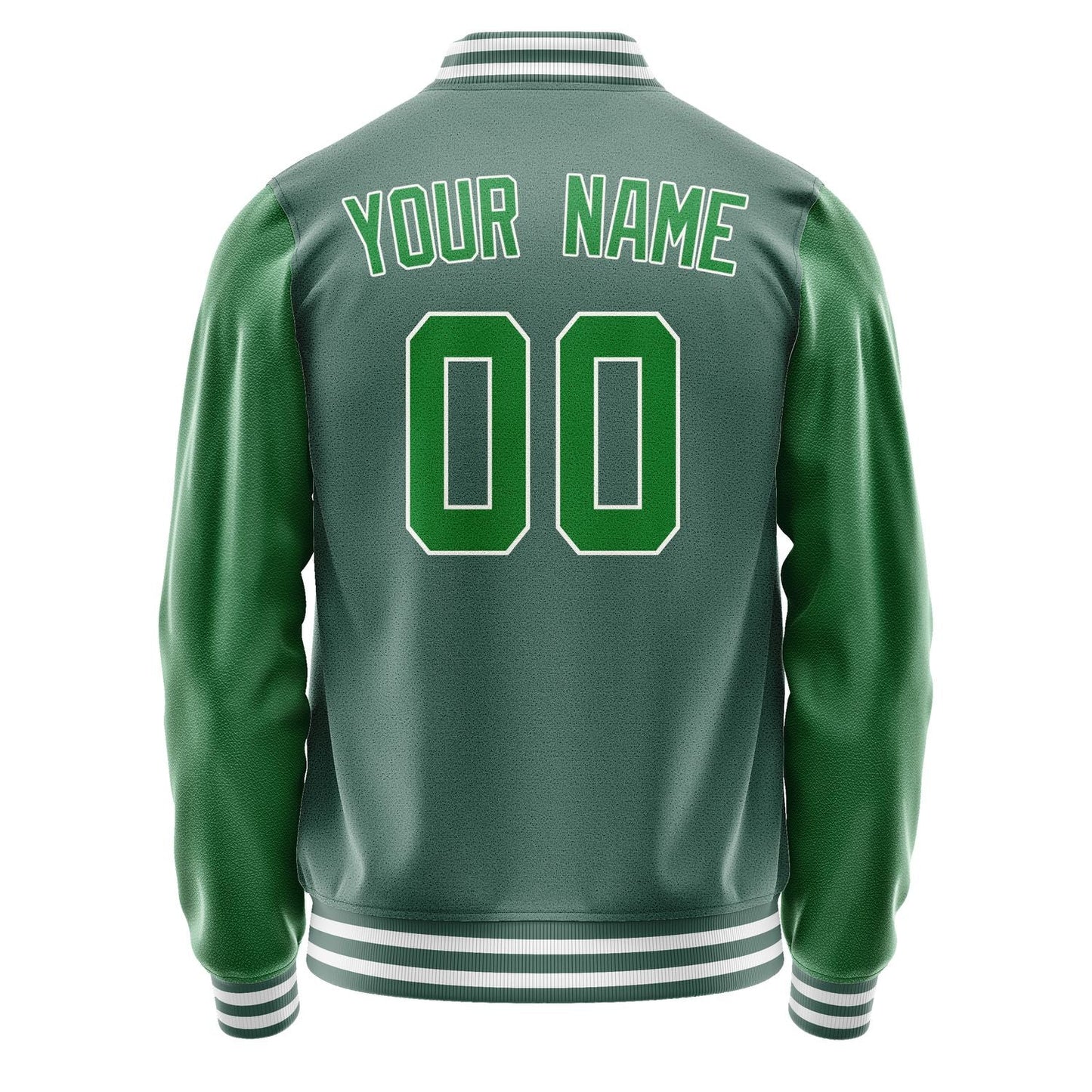 Custom Blue Green Emerald Green Jacket JA2727242718B31824