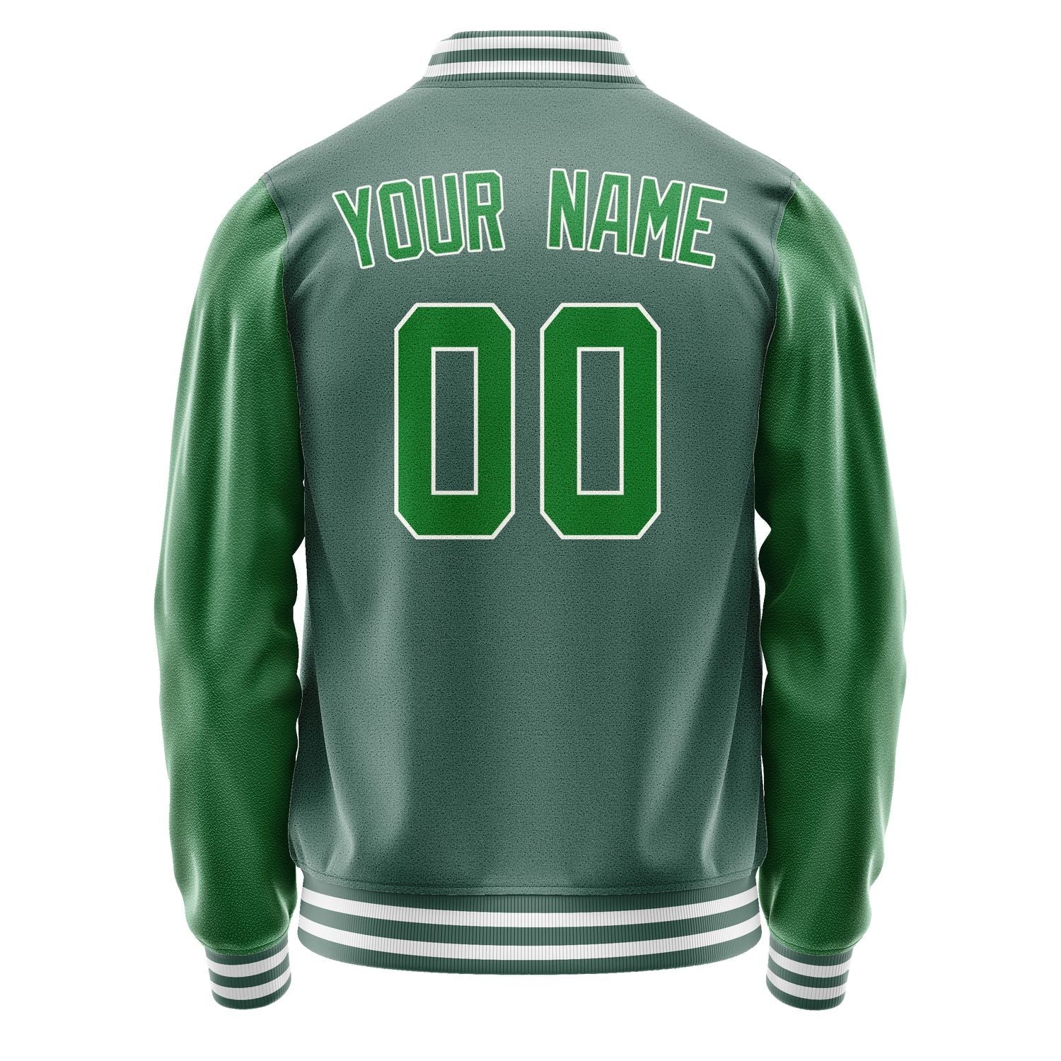 Custom Blue Green Emerald Green Jacket JA2727242718B31824
