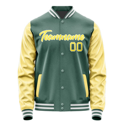 Custom Blue Green Light Yellow Jacket JA2727262718B21826