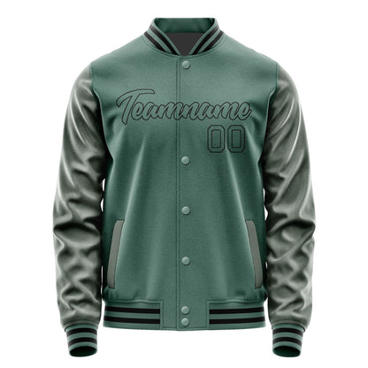 Custom Blue Green Blue Green Jacket JA2727272717B21727