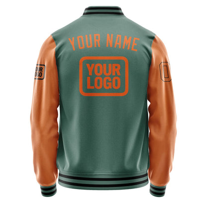 Custom Blue Green Orange Jacket JA272728271717282817