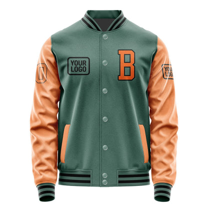 Custom Blue Green Orange Jacket JA272728271717282817
