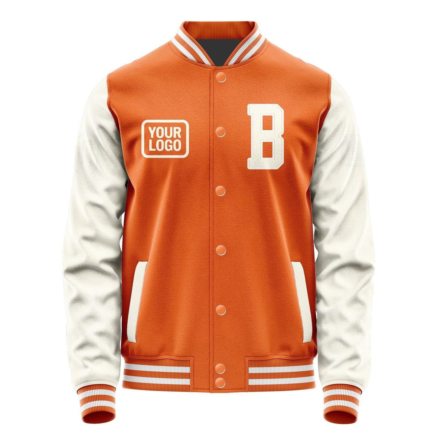 Custom Orange Cream Jacket JA282803281818030318