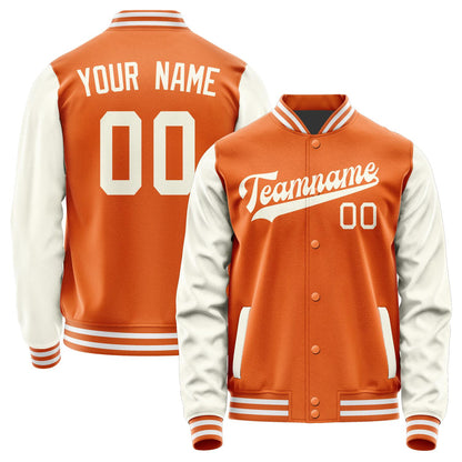 Custom Orange Cream Jacket JA2828032818B31803