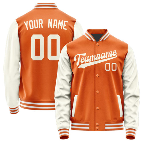 Custom Orange Cream Jacket JA2828032818B31803