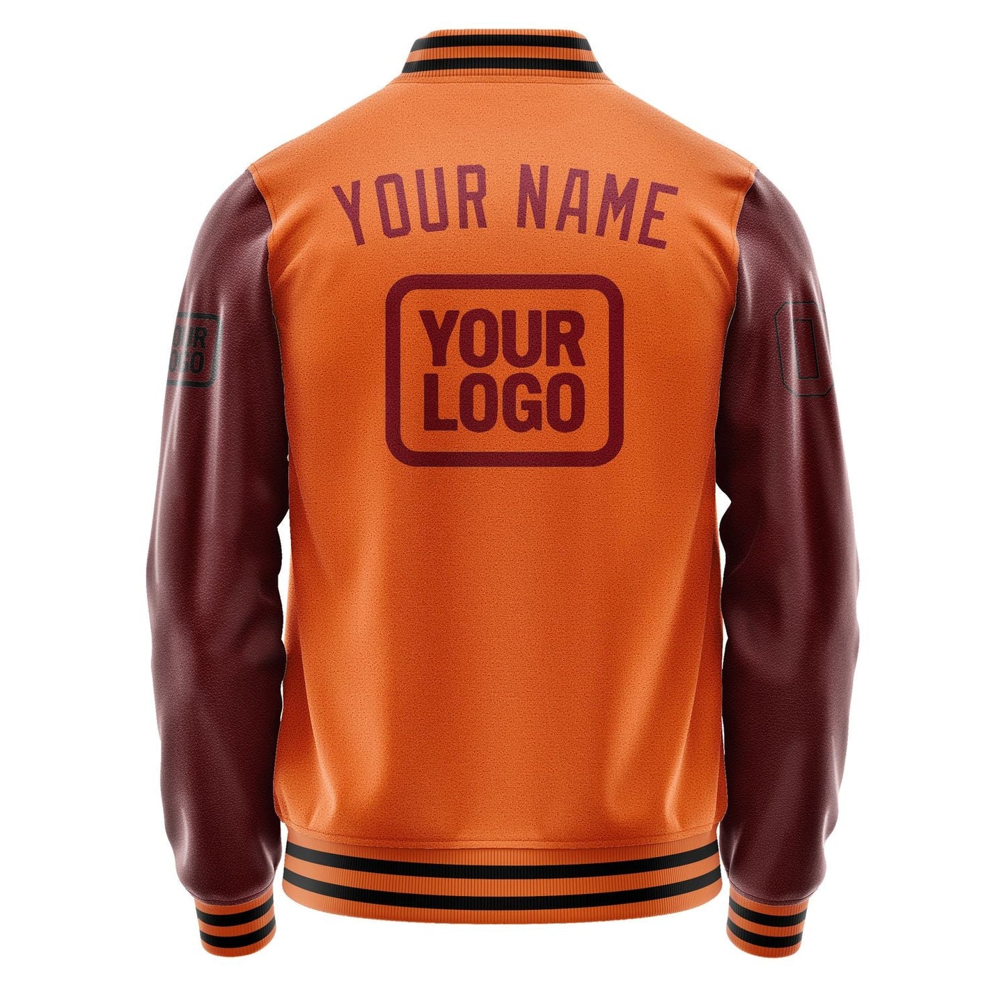 Custom Orange Crimson Red Jacket JA282815281717151517