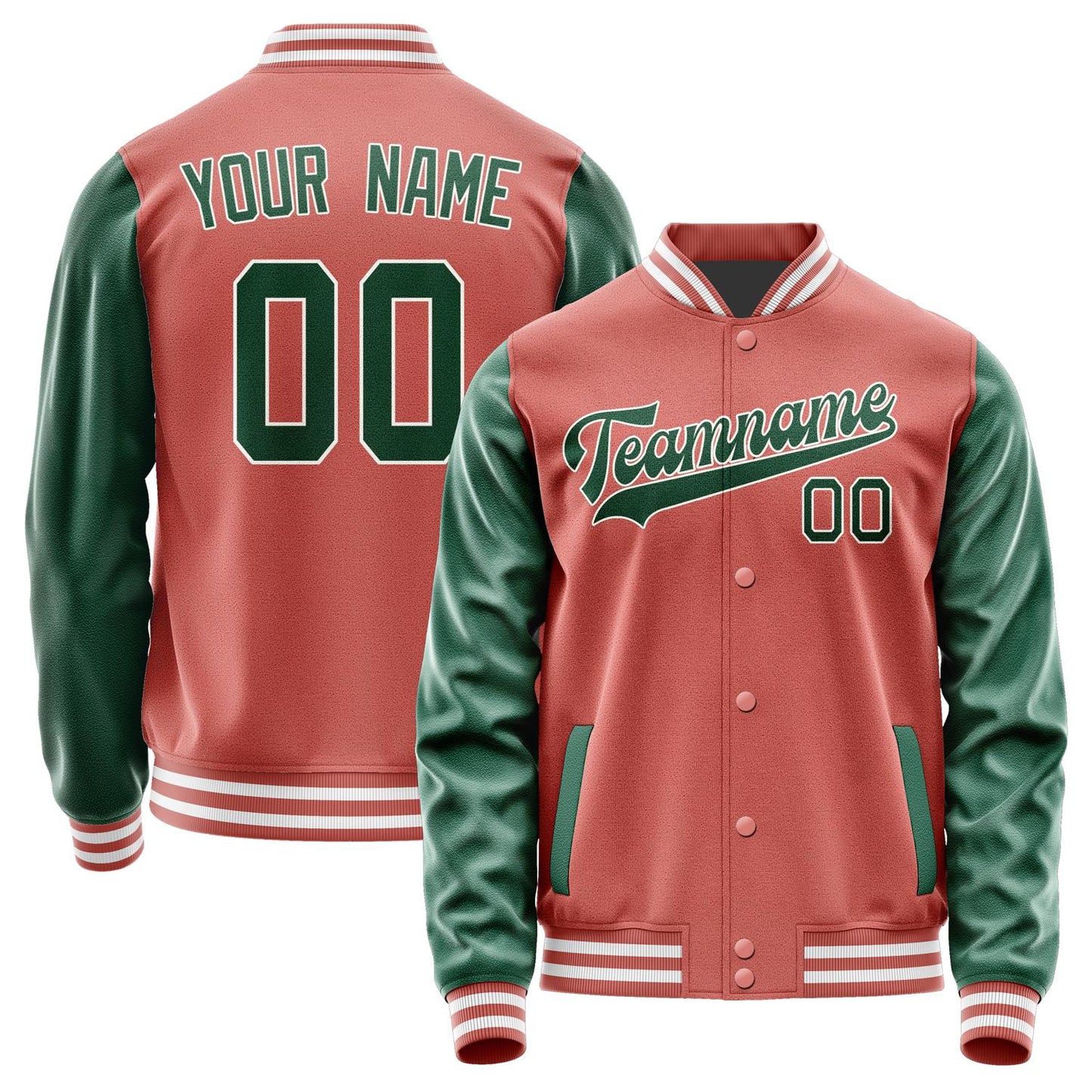 Custom Copper Rose Green Jacket JA2929052918B31805
