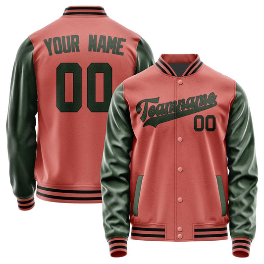 Custom Copper Rose Dark Green Jacket JA2929062917B31706
