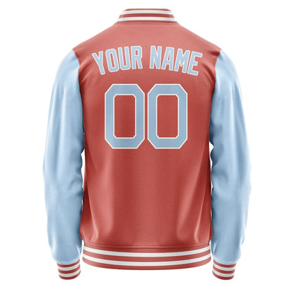 Custom Copper Rose Light Blue Jacket JA2929082917B21708