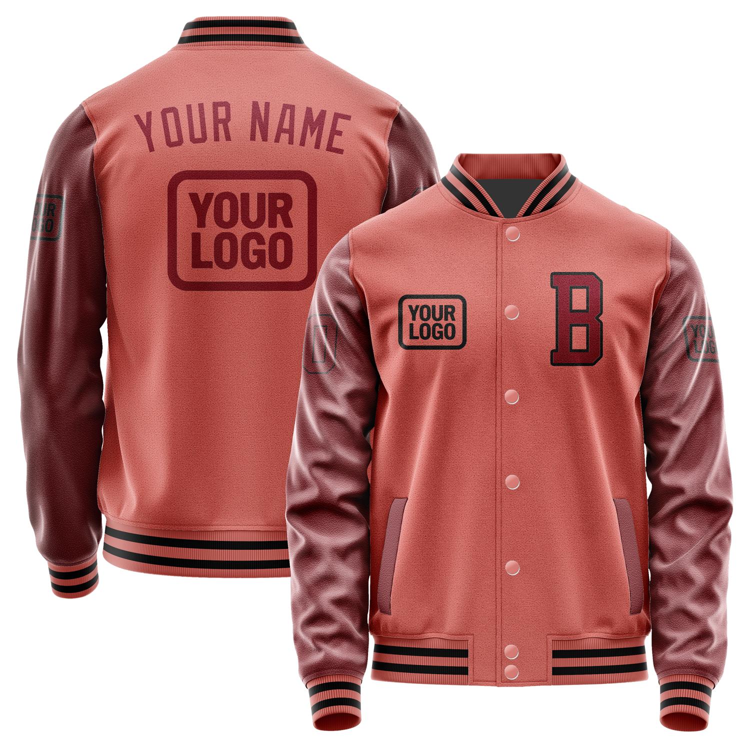 Custom Copper Rose Crimson Red Jacket JA292915291717151517