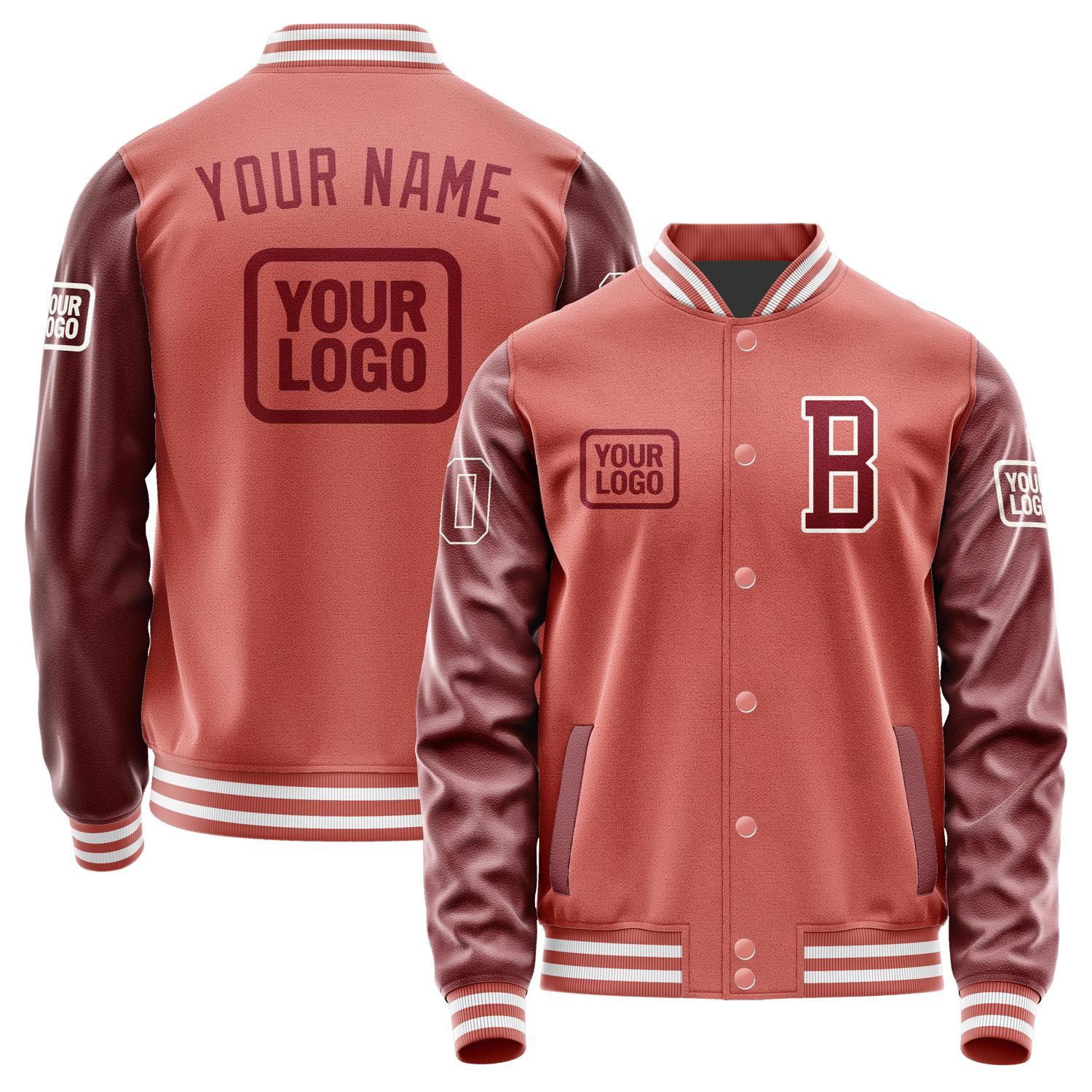 Custom Copper Rose Crimson Red Jacket JA292915291818151518