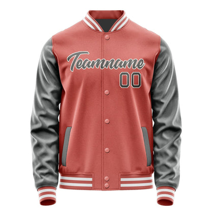 Custom Copper Rose Dark Grey Jacket JA2929202917B21720