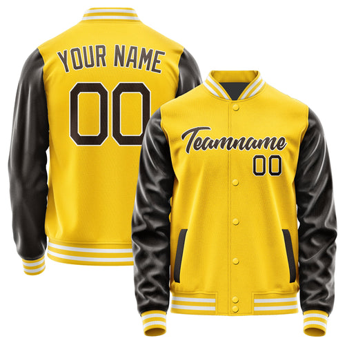 Custom Gold Brown Jacket JA3030013018B21801