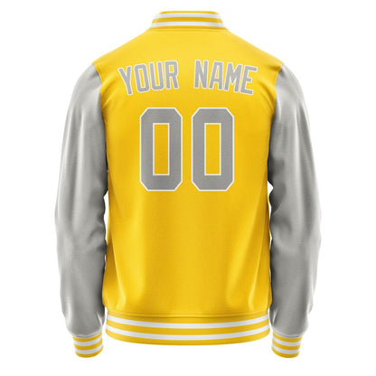 Custom Gold Gray Jacket JA3030043018B31804