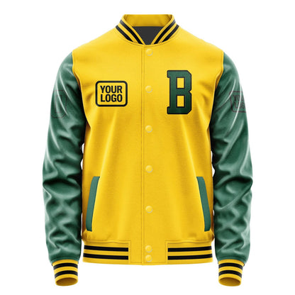 Custom Gold Green Jacket JA303005301717050517