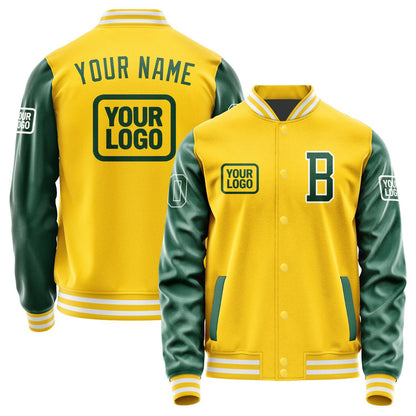 Custom Gold Green Jacket JA303005301818050518