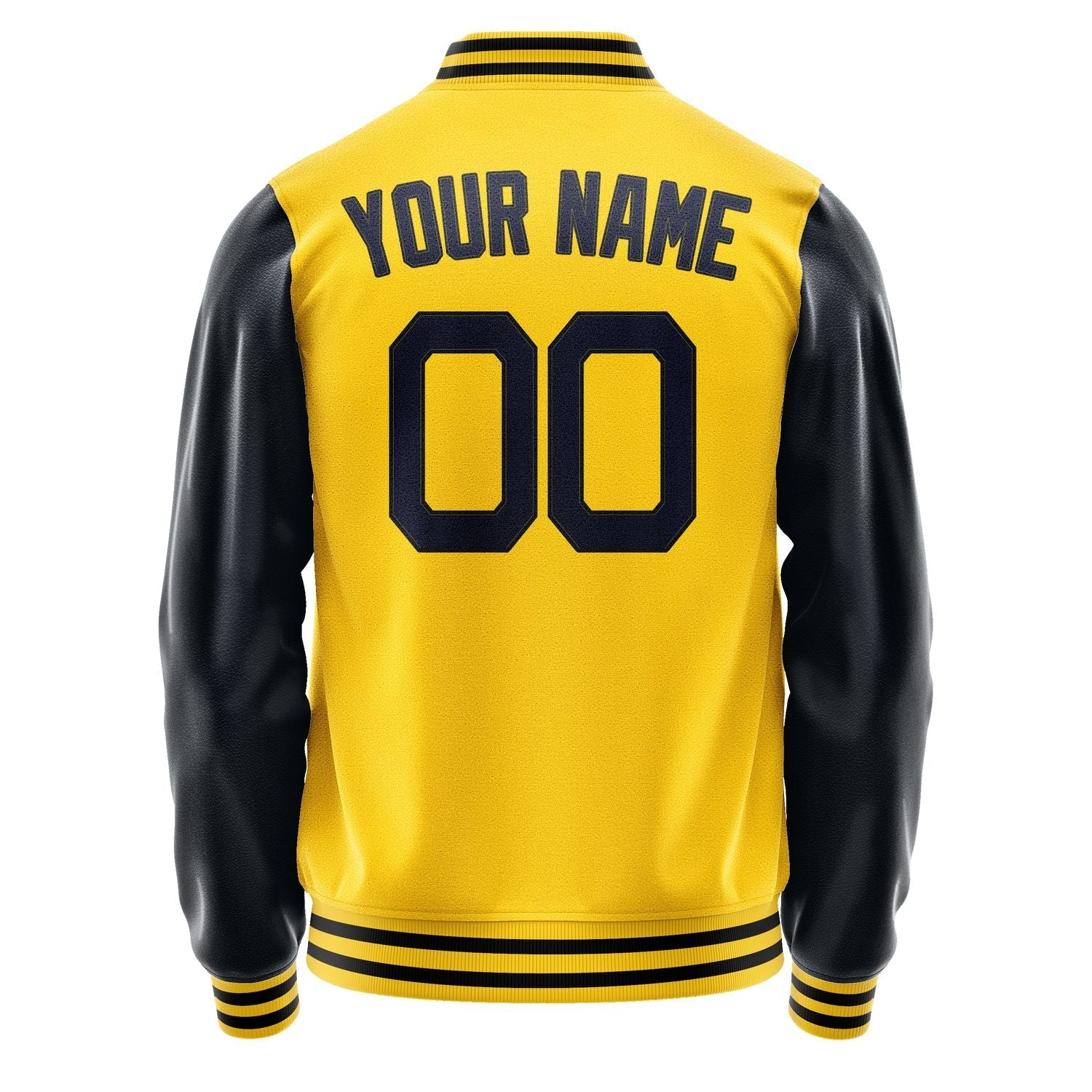 Custom Gold Blue Jacket JA3030103018B21810